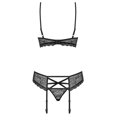 SET - Reggiseno, reggicalze e perizoma 